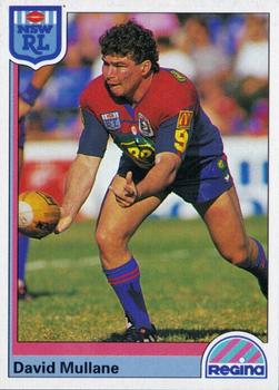 1992 Regina NSW Rugby League #74 David Mullane Front